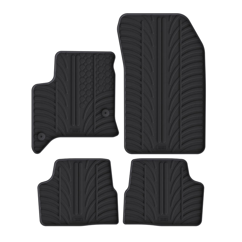 Fiat 600 Gummi-Fußmatten (2024-)