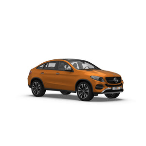 Mercedes GLE SUV-Coupé (2015-2019) Hundegitters