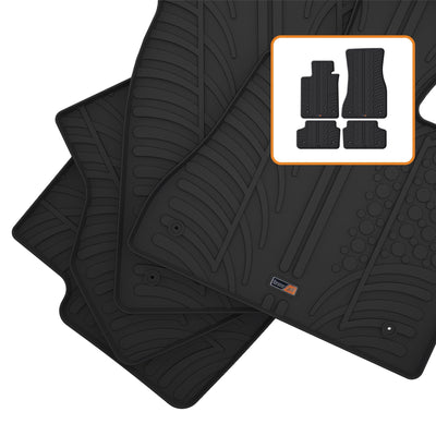 BMW 5 Series Touring Rubber Car Mats (2017-2020)