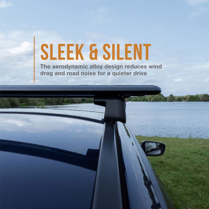Mini 5-Türer Schrägheck Aluminium-Dachträger (bündig) 115 cm (2021-2024)