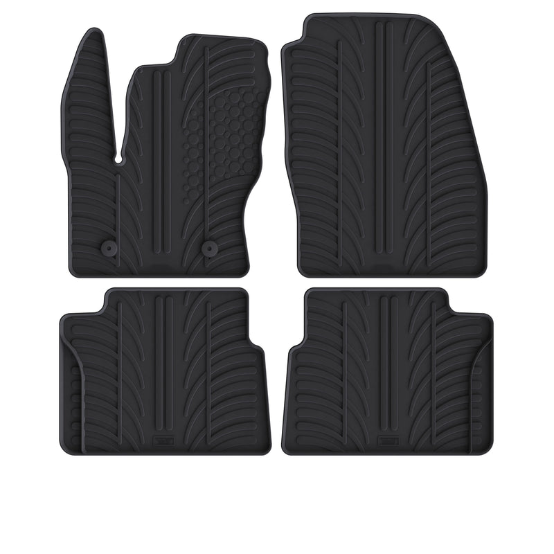 Gummi-Autofußmatten für Ford Transit Connect (2013-2023)