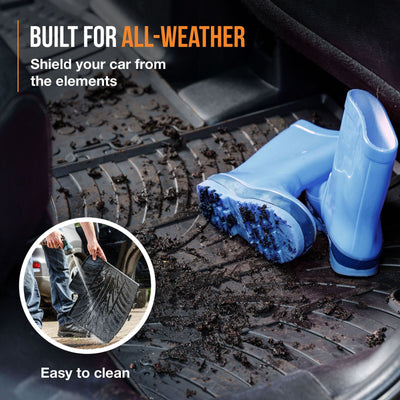 Jeep Wrangler SUV Rubber Car Mats (2017-)