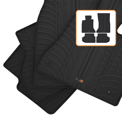 BMW 5 Series Saloon Rubber Car Mats (2009-2017)
