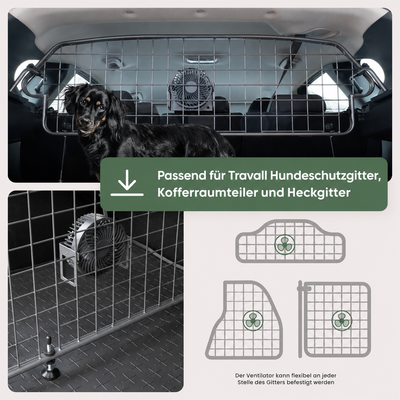 Travall Hundegitter Ventilator