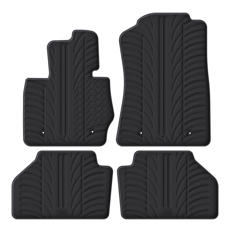 Gummi-Autofußmatten für BMW X3 (2010-2017)