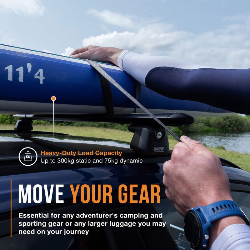 Mini 5-Türer Schrägheck Aluminium-Dachträger (bündig) 115 cm (2021-2024)