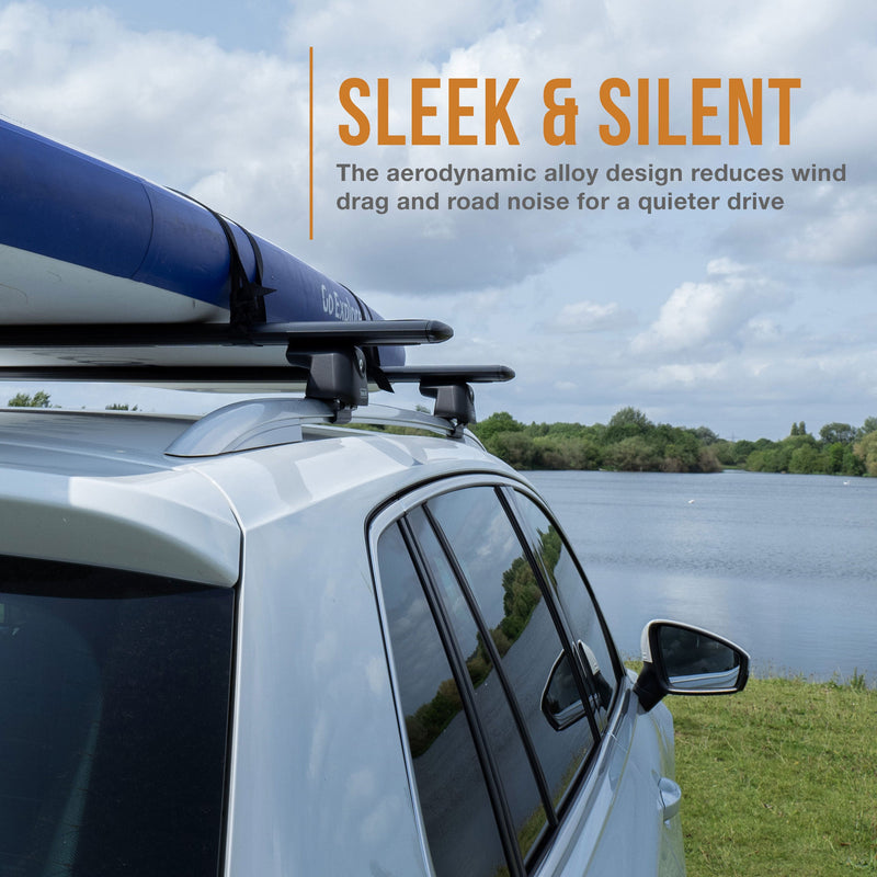 Mitsubishi Shogun Aluminium-Dachträger (Offen) 125 cm (2000-2006)