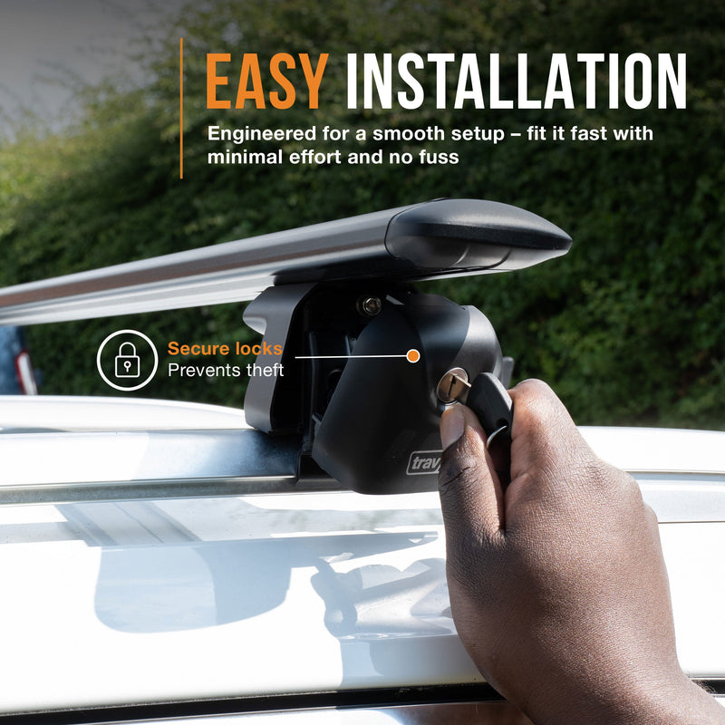 Skoda Octavia Scout Aluminium-Dachträger (Offen) 125 cm (2007-2014)