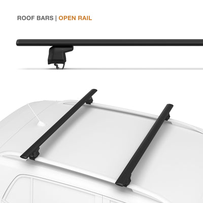 Toyota Land Cruiser Aluminium-Dachträger (Offen) 125 cm (2009-2023)