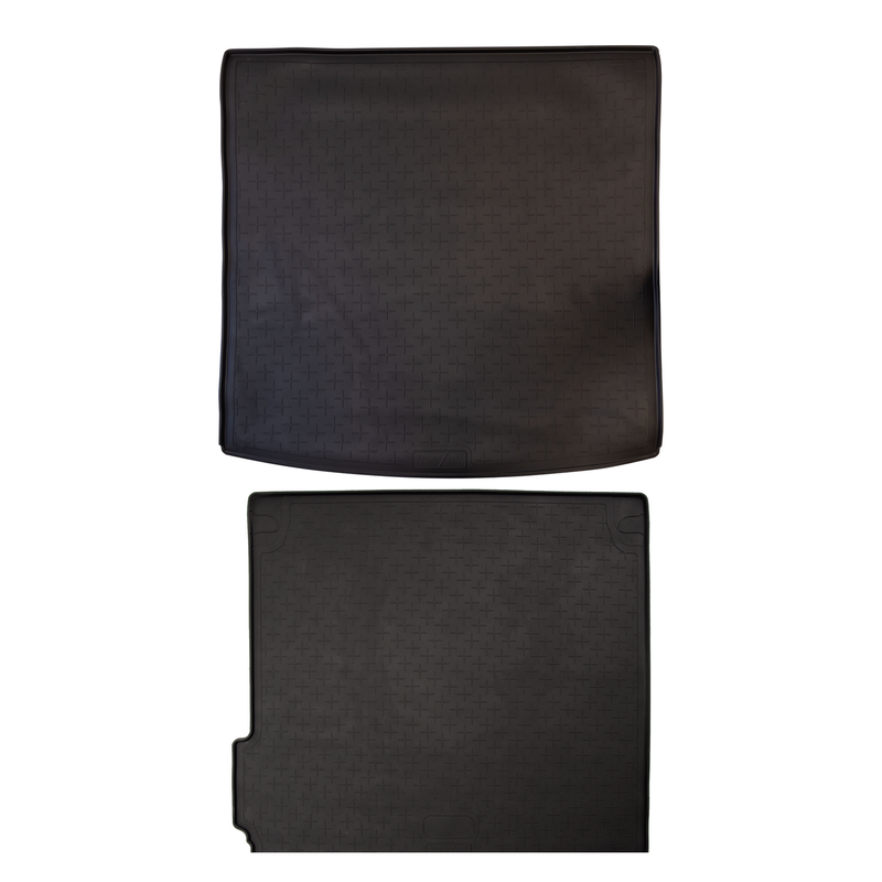 Set aus Gummi-Kofferraumwanne und Gummi-Autofußmatten für BMW X5 (2013-2018)