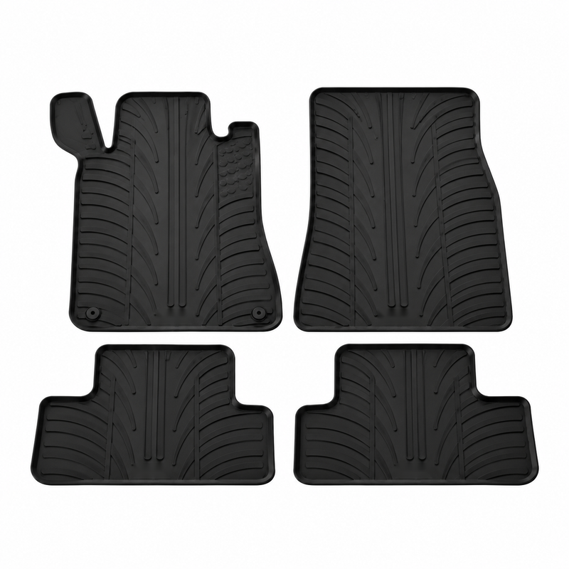 Gummi-Autofußmatten für Mercedes C-Class (2001-2008)
