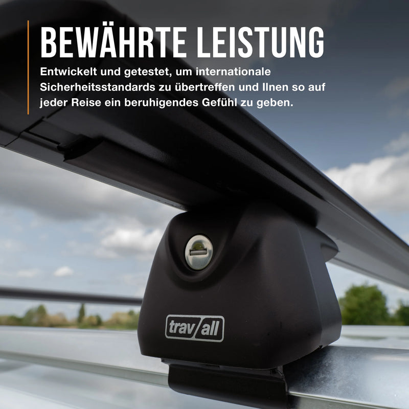 Ford Grand C-Max Aluminium-Dachträger (Offen) 125 cm (2010-2019)