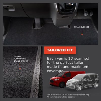 Ford Transit Custom [Manual] (2024+) Carpet Floor Mat