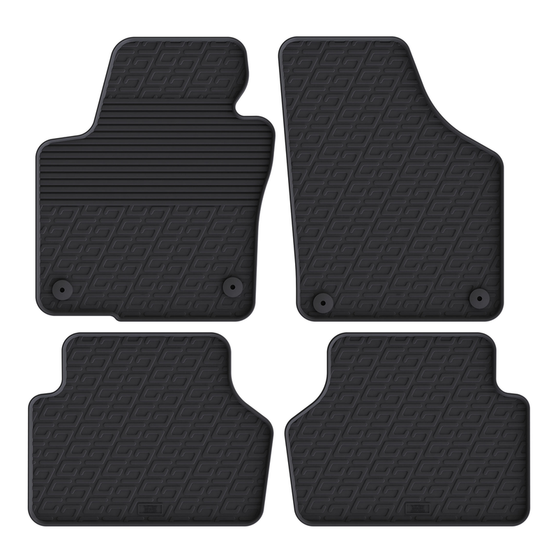 Gummi-Autofußmatten für VW Tiguan (2008-2016)