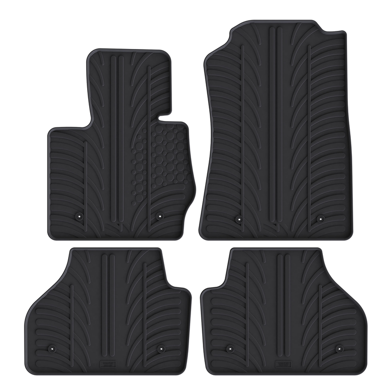 Gummi-Autofußmatten für BMW X4 (2014-2018)